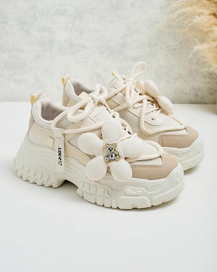 Royalfashion Дамски кецове на платформа Bereya