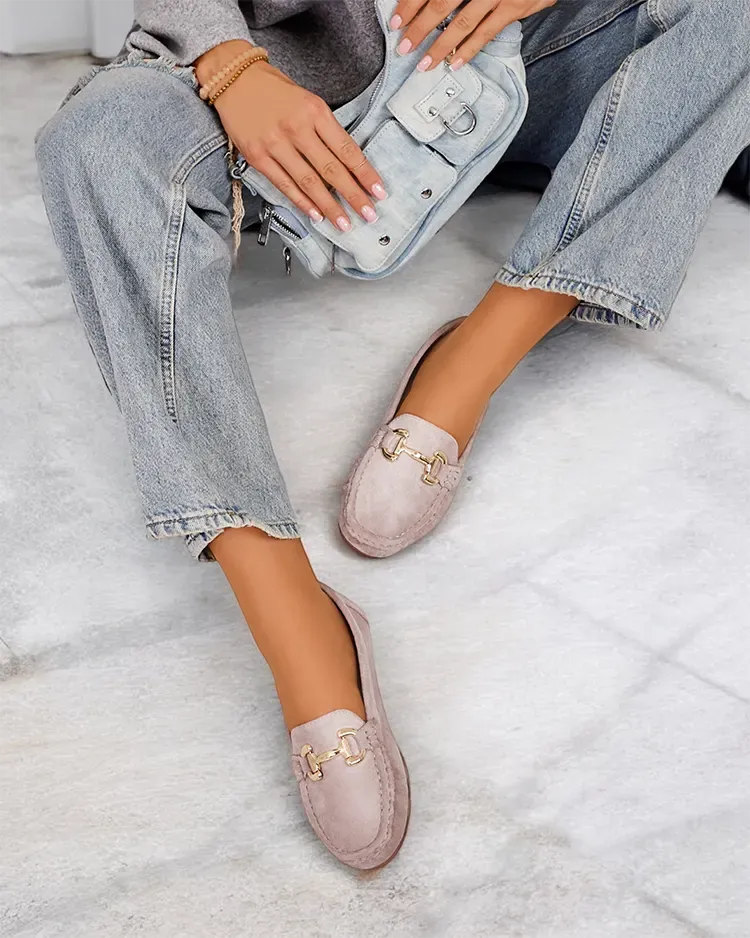 Royalfashion Елегантни дамски мокасини Вътрешна