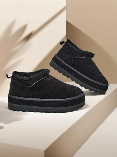 Роялфашън Къси снежни ботуши за жени а'ла Биовве