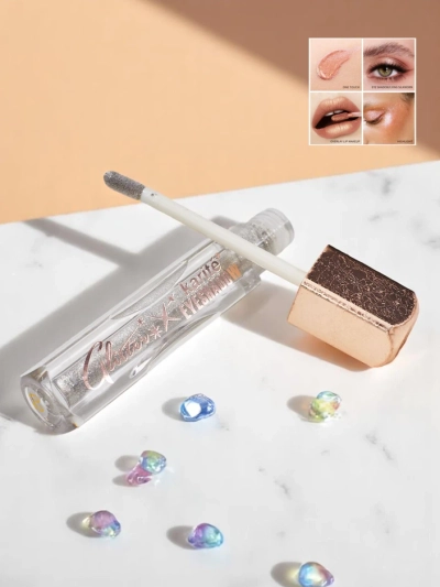 Блестящи течни сенки за очи в цвят Сребро