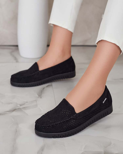 Royalfashion Дамски ажурни мокасини Nafis