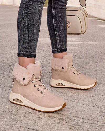 Royalfashion Дамски маратонки с изолация Mjon