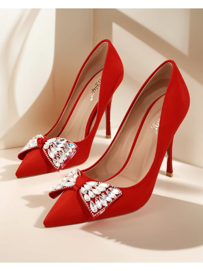 Royalfashion Женски токчета с лъка Cocarte