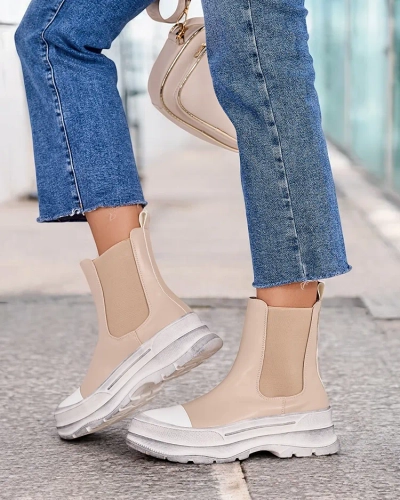 Дамски ботуши без връзки на Royalfashion Anerr