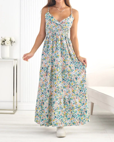 Royalfashion Памучна дамска миди рокля