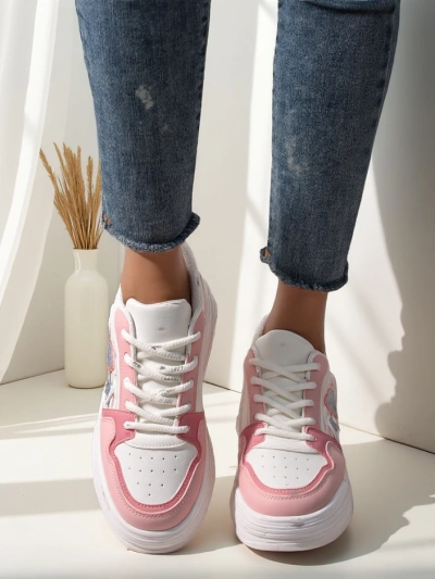 Royalfashion Женски маратонки с блясък Samoles