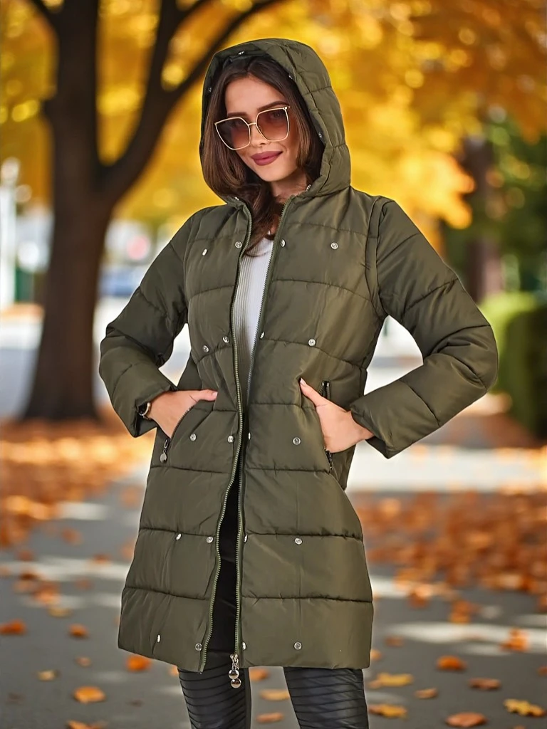 Дамско яке Royalfashion с отстраняеми ръкави