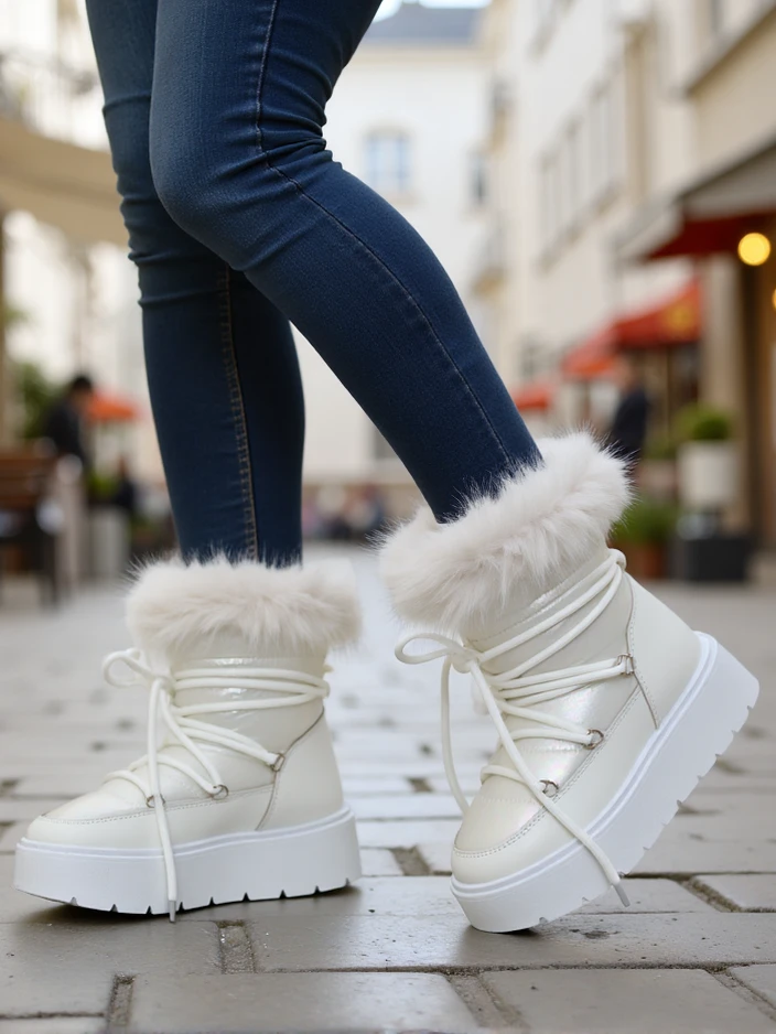 Royalfashion дамски снежни ботуши Melioz