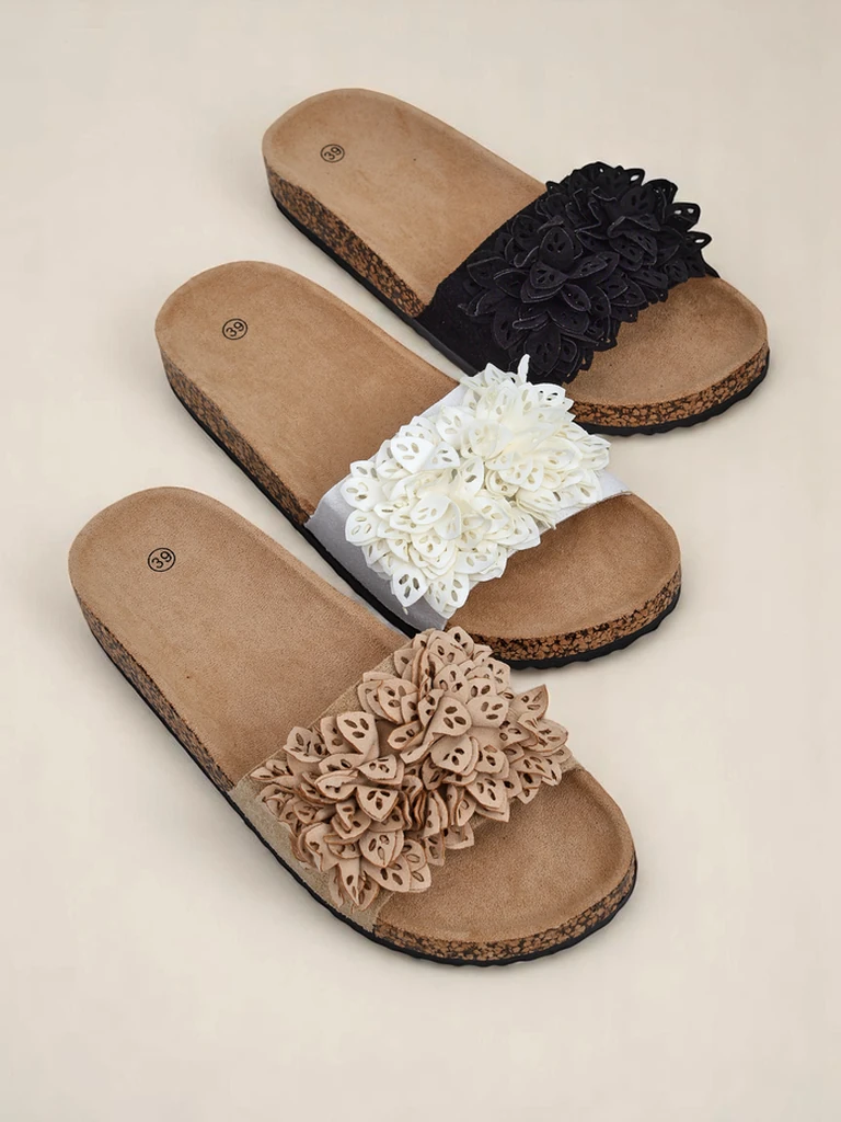 Royalfashion дамски сандали с цветя Occes