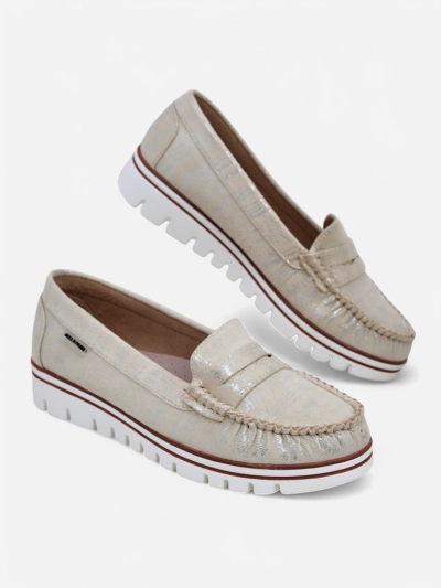 Royalfashion Жени екологични замшеви мокасини Bellisse