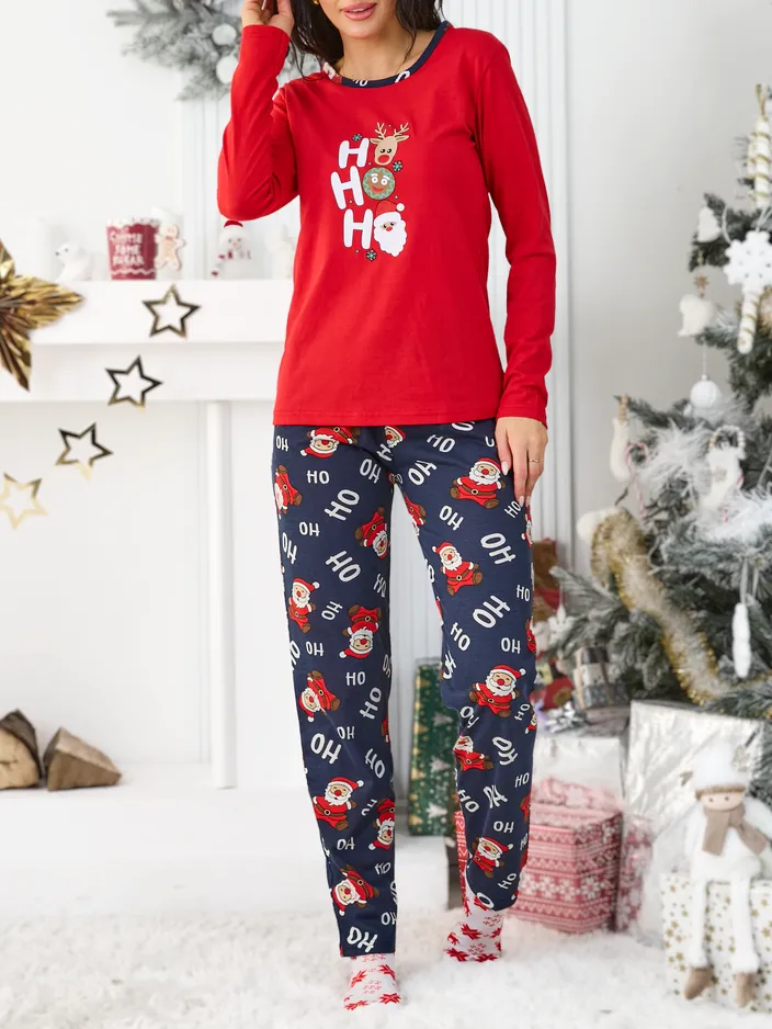 Рождествени дамски пижами на Royalfashion