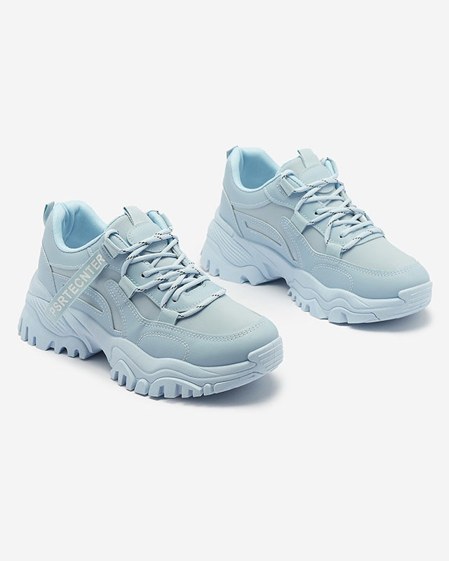 Сини дамски спортни маратонки Evilpo- Footwear