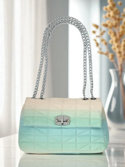 Royalfashion Малка дамска чанта от еко кожа омбре Sophie Rose