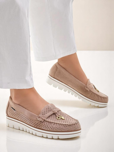 Royalfashion Дамски перфорирани мокасини Elissas