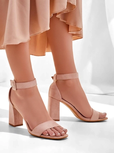 Royalfashion Женски сандали от еко велур Ardeni