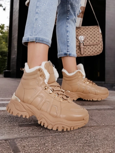 Дамски обувки Royalfashion с плюшено подплънка Мегигна