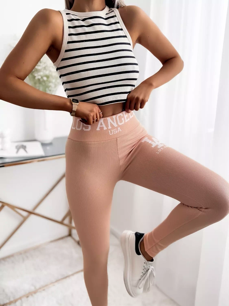 Дамски рипсен дамски клин с надписи - Облекло