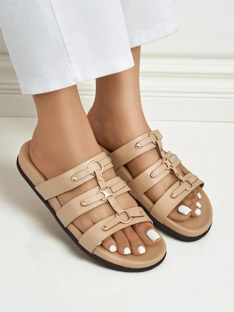 Royalfashion Дамски чехли в римски стил Roma