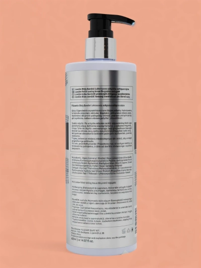 Luxelux Бял Бандаж Подхранващ Балсам за Косa с Блясък 400 мл