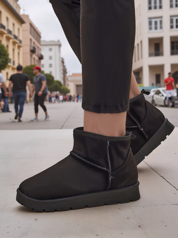 Royalfashion Къси женски ски обувки а'ла Бела