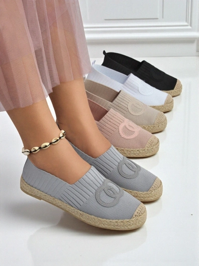 Дамски еспадрили Callista Verde – велурени, равен ток, зелени