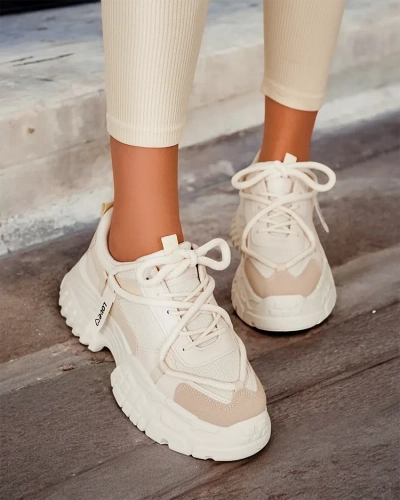 Royalfashion Дамски кецове на платформа Bereya