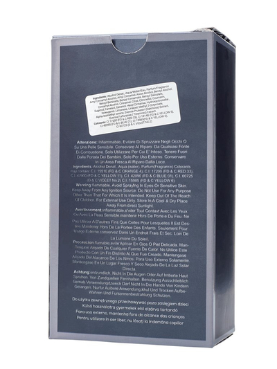 Вдъхновен Eau de Parfum за мъже AQUARIUS BLACK