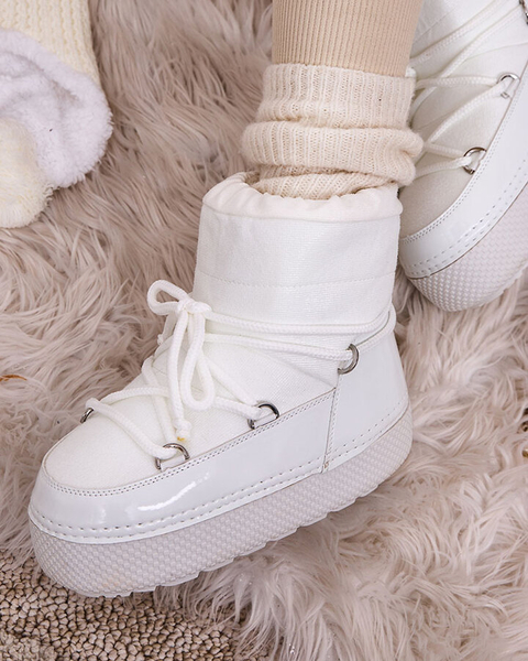 Royalfashion Дамски ботуши за сняг с дантела Yevnoie