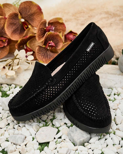 Royalfashion Дамски ажурни мокасини Nafis