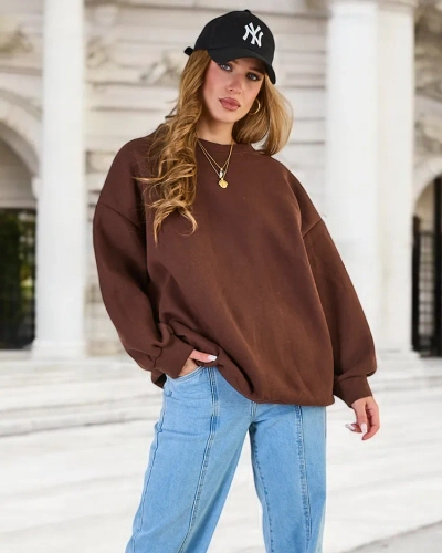 Royalfashion Дамски суитшърт oversize
