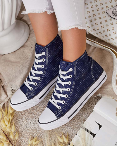 Royalfashion Дамски ажурни кецове Nimm