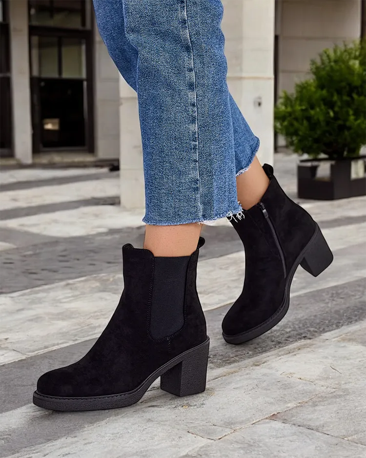 Дамски ботуши за глезен Monarin