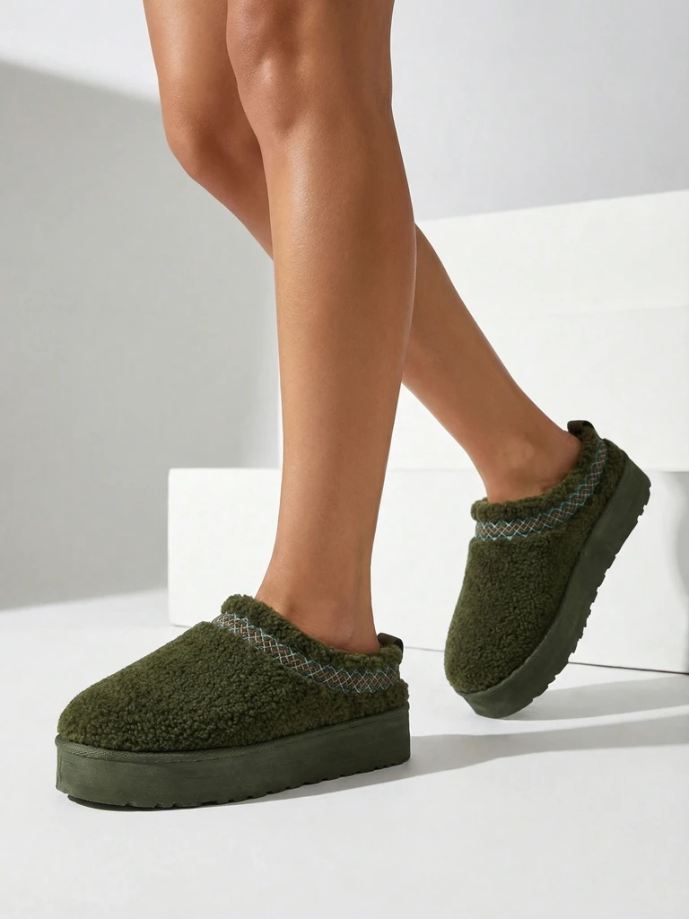 Роялфешън Къси женски снежни ботуши Сеселе