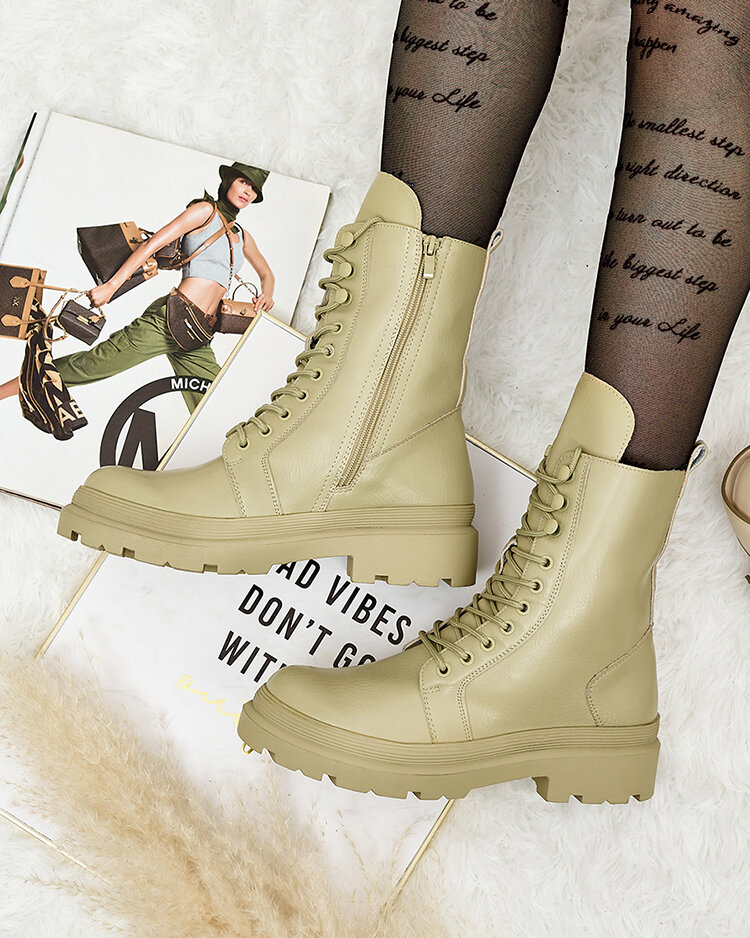 Royalfashion Дамски ботуши от еко кожа Vederme