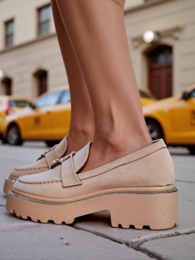 Royalfashion Жени Мокасини Фето