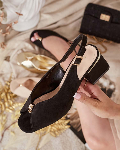 Royalfashion Дамски сандали на ток Sili