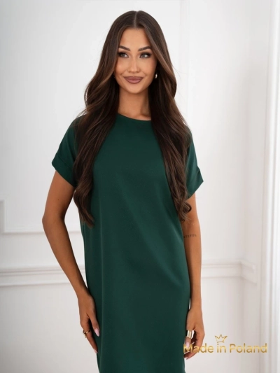 Проста дамска къса рокля Lady Time