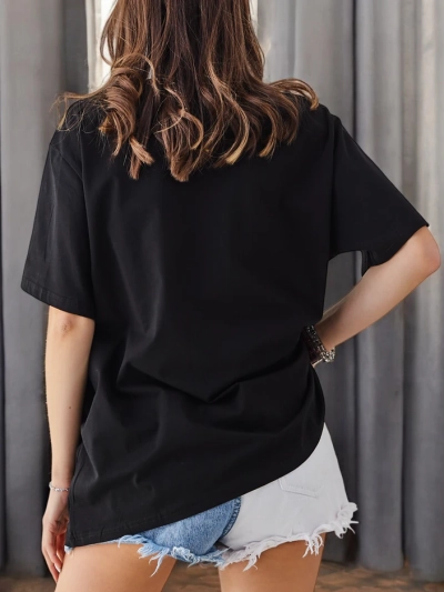 Royalfashion Дамска памучна тениска с принт