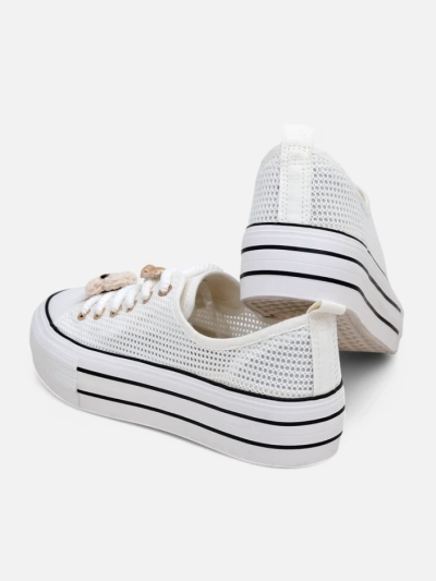 Royalfashion Женски перфорирани маратонки с декорации Osdo