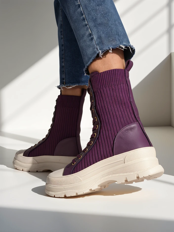 Royalfashion Жени високи работни ботуши Fosilla