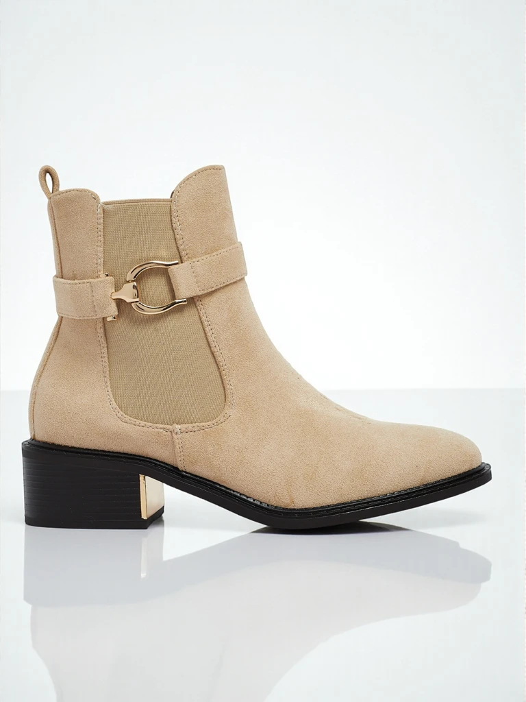 Дамски еко велурени боти Calivra