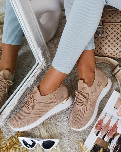 Royalfashion Дамски спортни обувки от плат Amgent