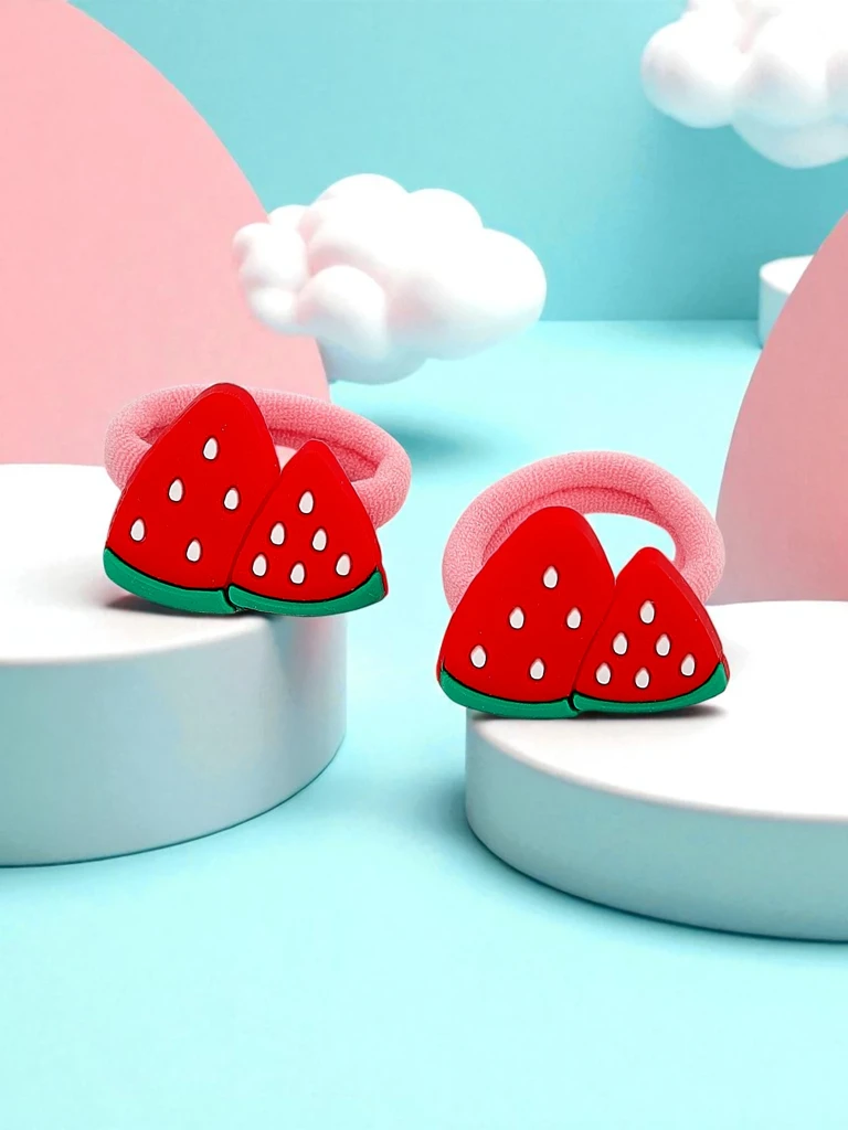 Royalfashion Ластици за коса с мотив плодове Fruity Bloom