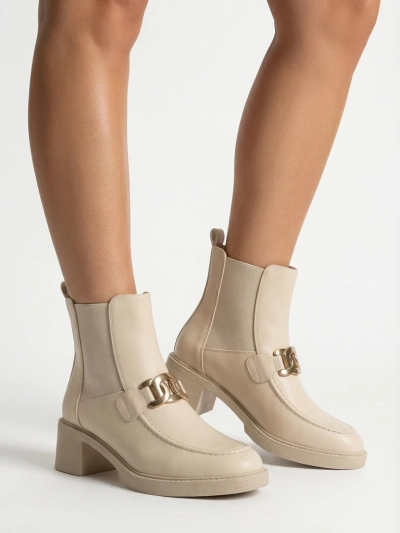 Дамски ботуши с нисък ток Royalfashion Ewios