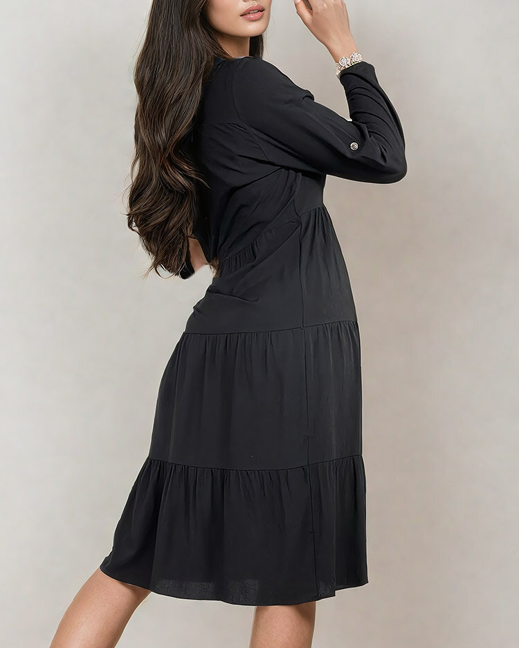 Royalfashion Дамска миди рокля