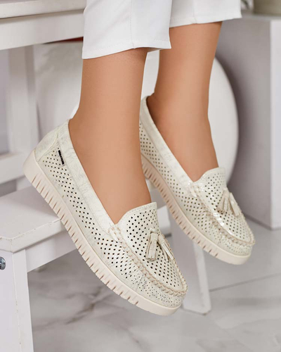 Royalfashion Дамски ажурни мокасини Molaffa