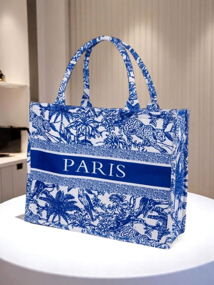 Роялфашън Текстилна Чанта Paris Garden