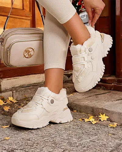 Роиалфешън Дамски модни обувки с изолация Пориомо