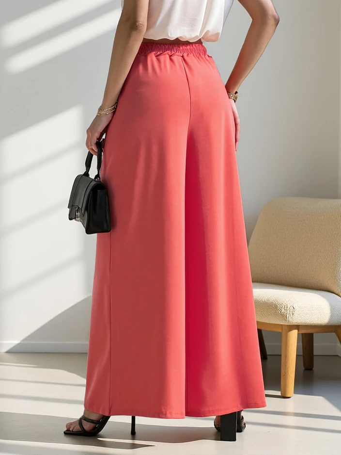 Royalfashion Широки дамски панталони