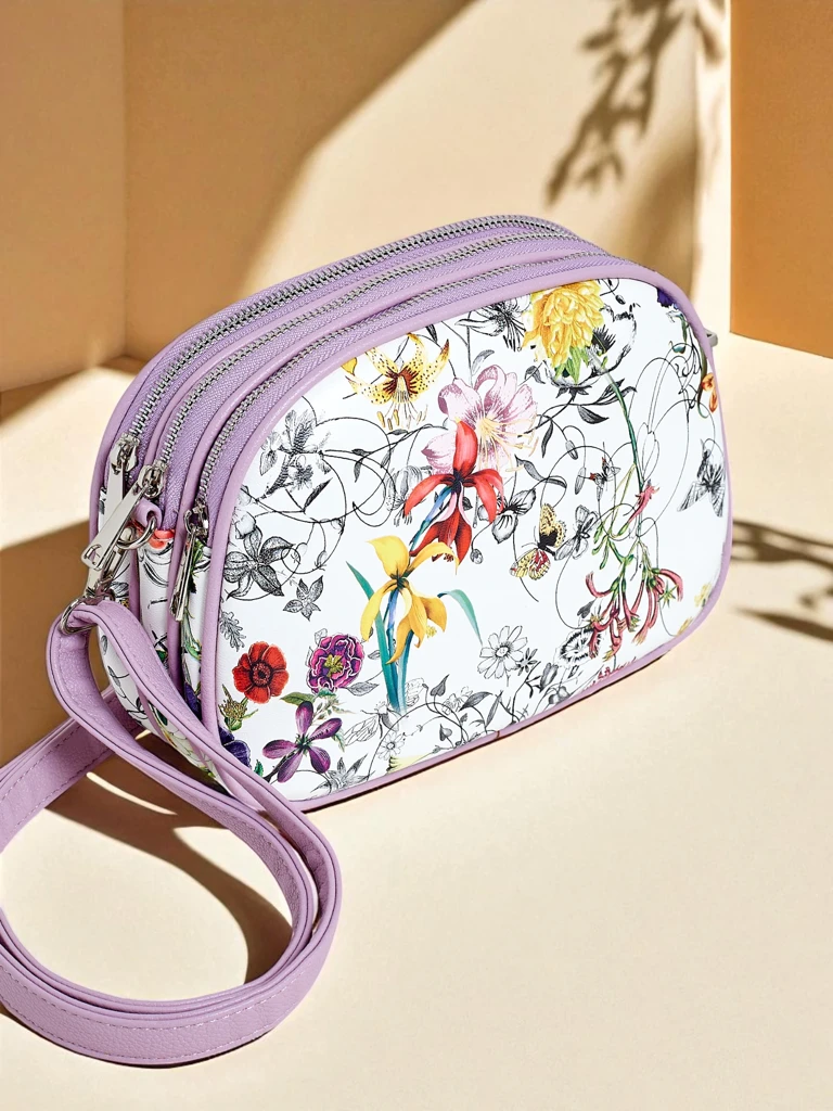 Royalfashion Дамска малка чанта от еко кожа Floriana